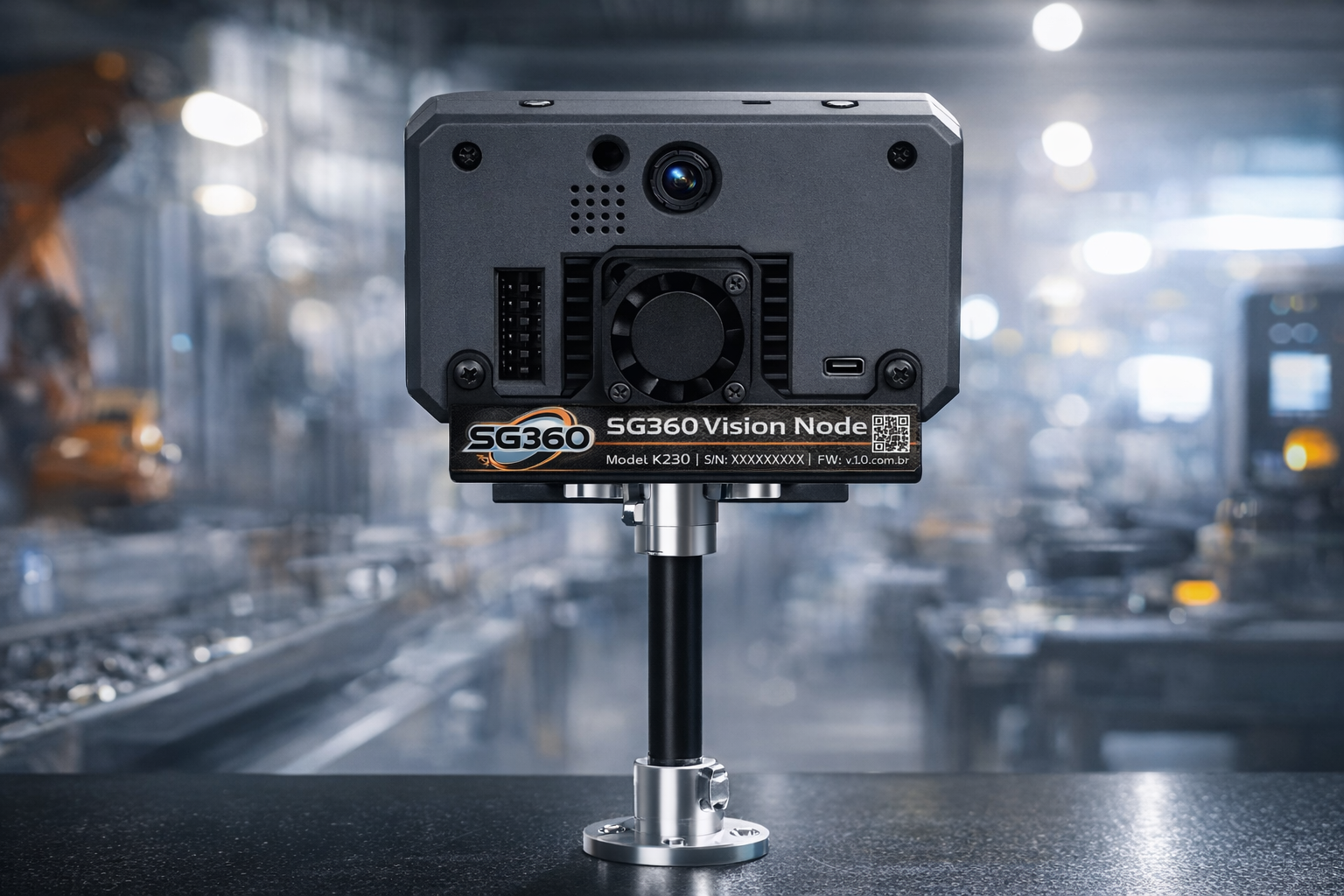 SG360 Vision aplicado à indústria