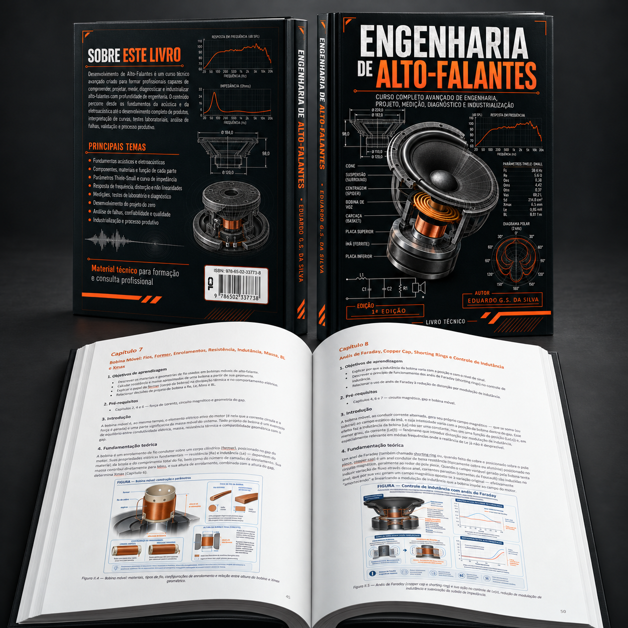 Capa do livro Engenharia de Alto-Falantes